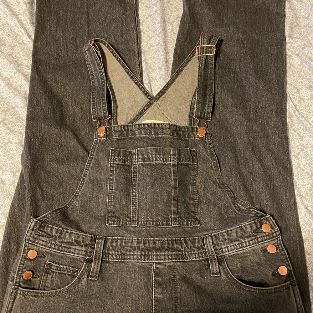 Black overalls